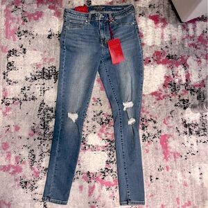 Women's Jennifer Lopez Flawless Sculpt Stretch Mid Rise Skinny Jeans